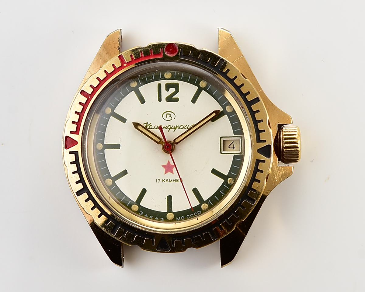 Soviet Vostok Komandirskie limited series watch - "Zakaz MO CCCP"!