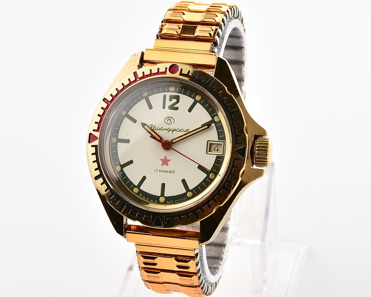Soviet Vostok Komandirskie limited series watch - "Zakaz MO CCCP"!