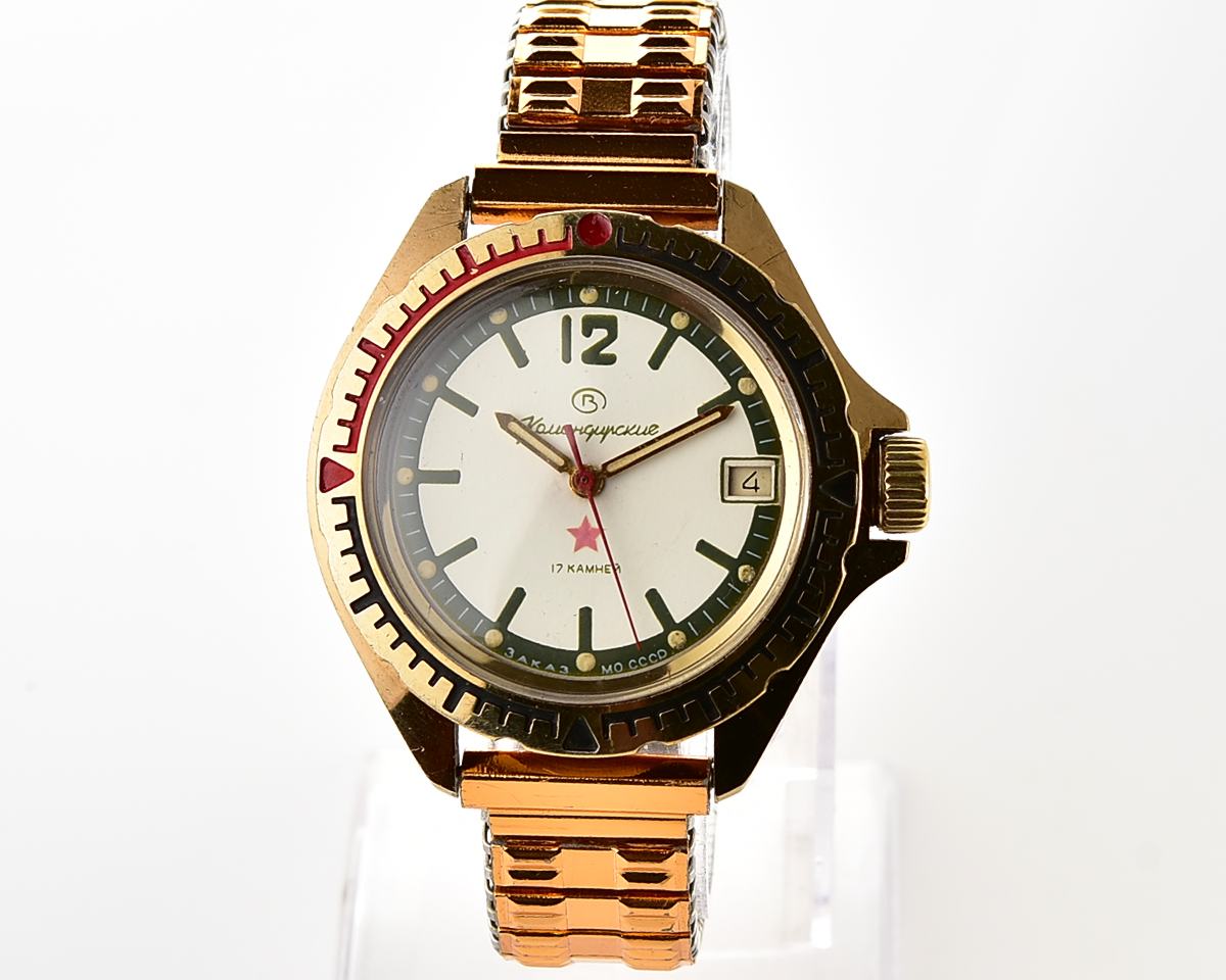 Soviet Vostok Komandirskie limited series watch - "Zakaz MO CCCP"!