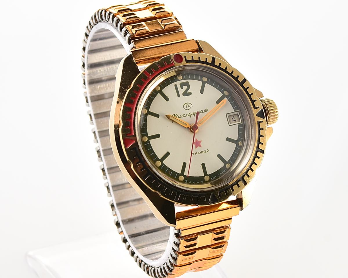 Soviet Vostok Komandirskie limited series watch - "Zakaz MO CCCP"!