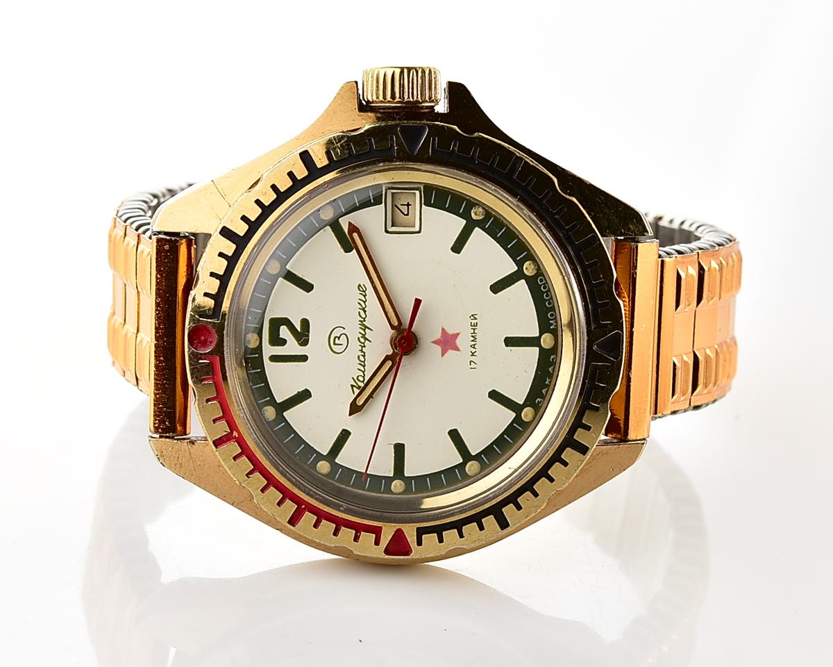 Soviet Vostok Komandirskie limited series watch - "Zakaz MO CCCP"!