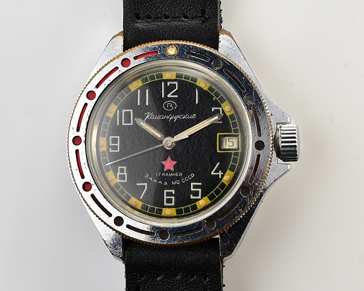 Soviet Vostok Komandirskie limited series watch - "Zakaz MO CCCP"!