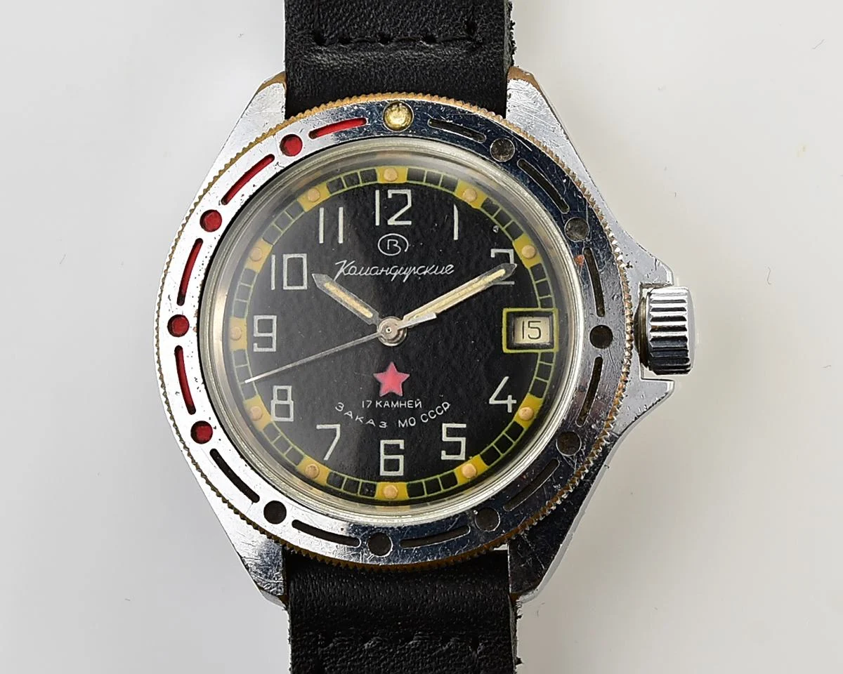 Soviet Vostok Komandirskie limited series watch - "Zakaz MO CCCP"!