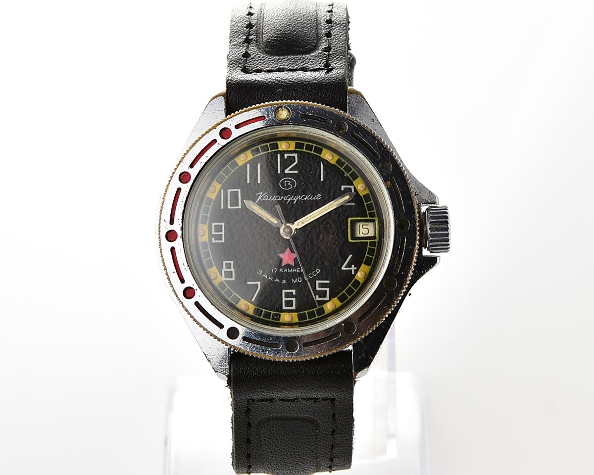 Soviet Vostok Komandirskie limited series watch - "Zakaz MO CCCP"!