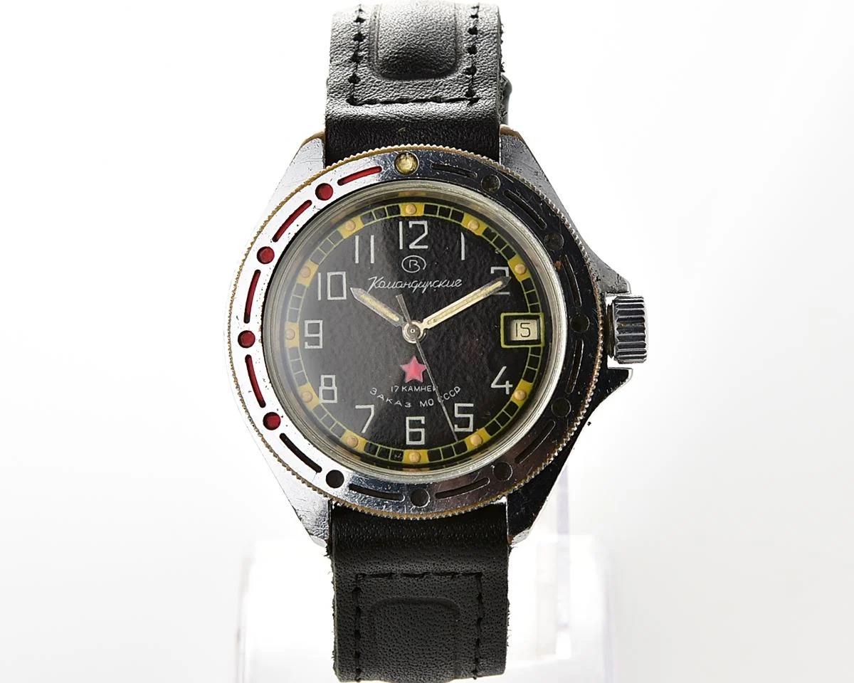 Soviet Vostok Komandirskie limited series watch - "Zakaz MO CCCP"!