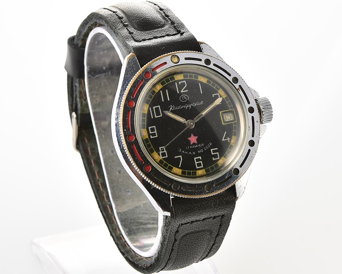 Soviet Vostok Komandirskie limited series watch - "Zakaz MO CCCP"!