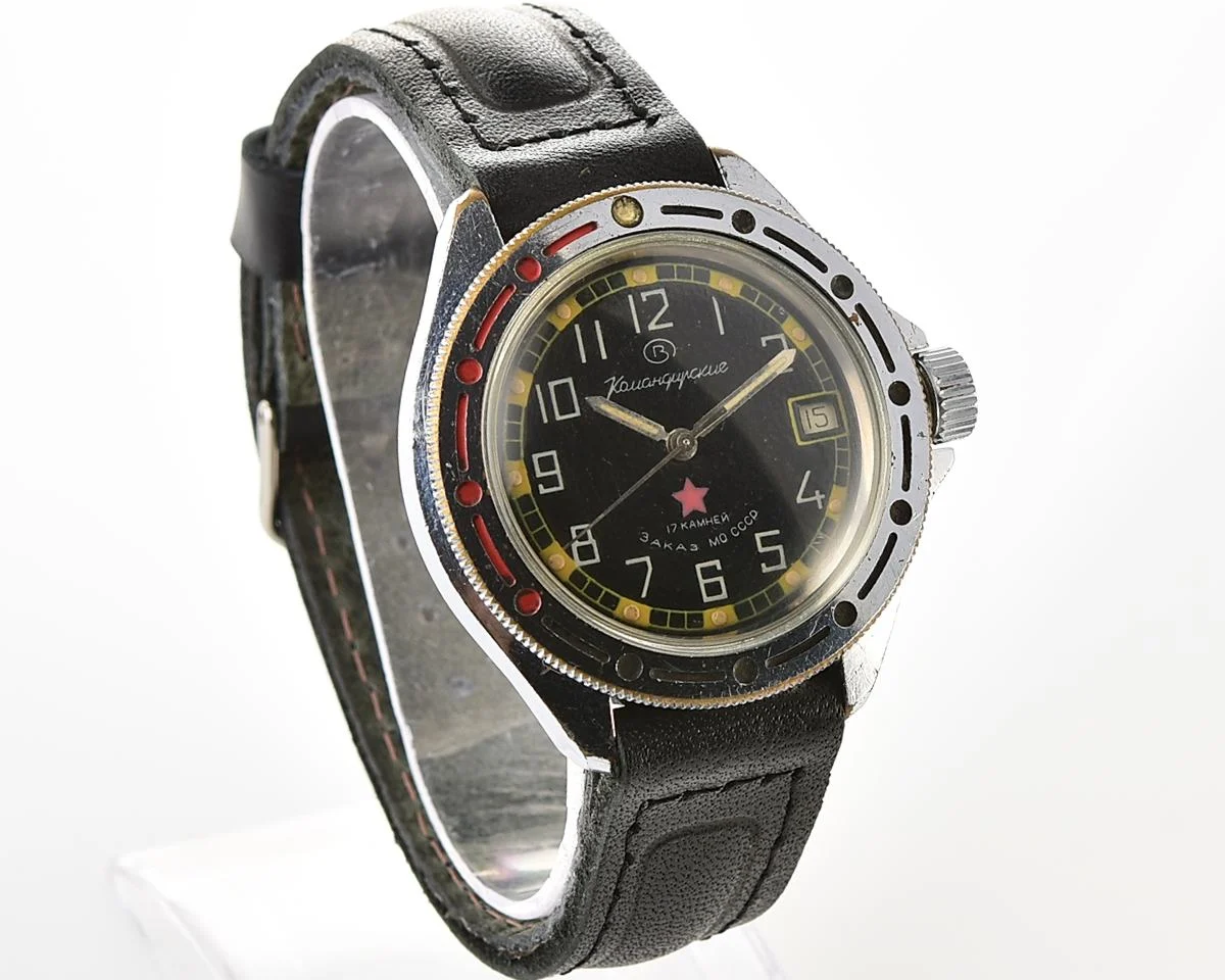 Soviet Vostok Komandirskie limited series watch - "Zakaz MO CCCP"!