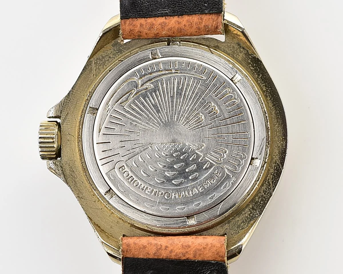 Vostok Komandirskie Tank mechanical wristwatch