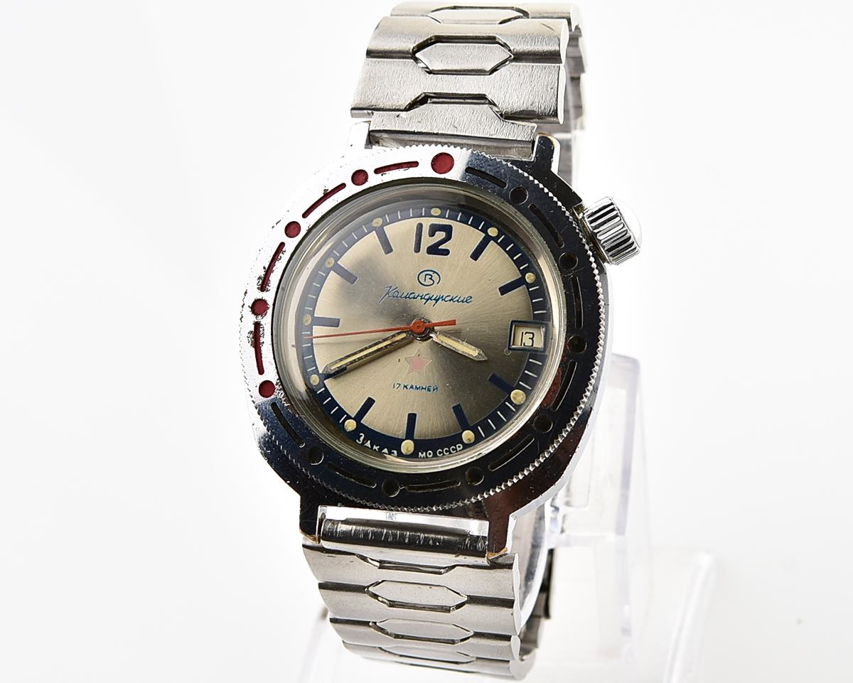Soviet Vostok Komandirskie limited series watch - "Zakaz MO CCCP"!