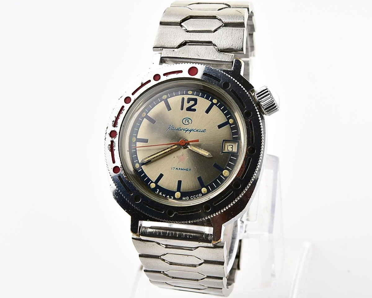 Soviet Vostok Komandirskie limited series watch - "Zakaz MO CCCP"!