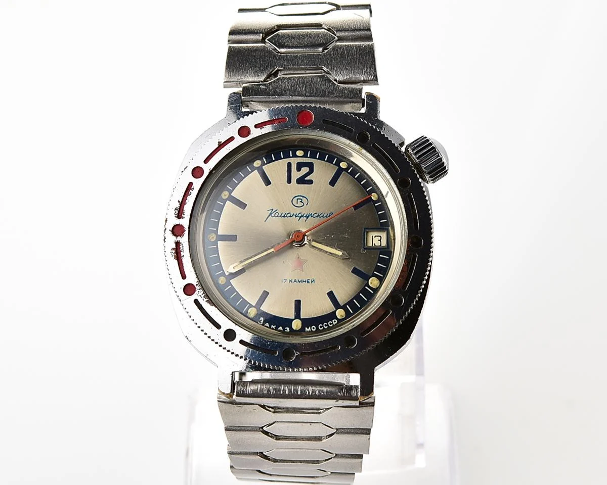 Soviet Vostok Komandirskie limited series watch - "Zakaz MO CCCP"!
