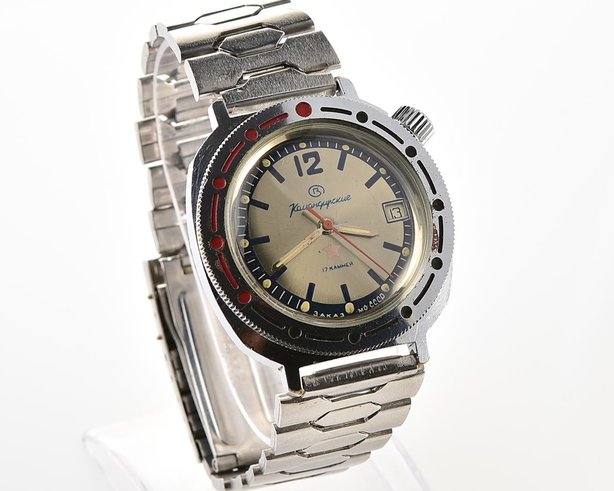 Soviet Vostok Komandirskie limited series watch - "Zakaz MO CCCP"!