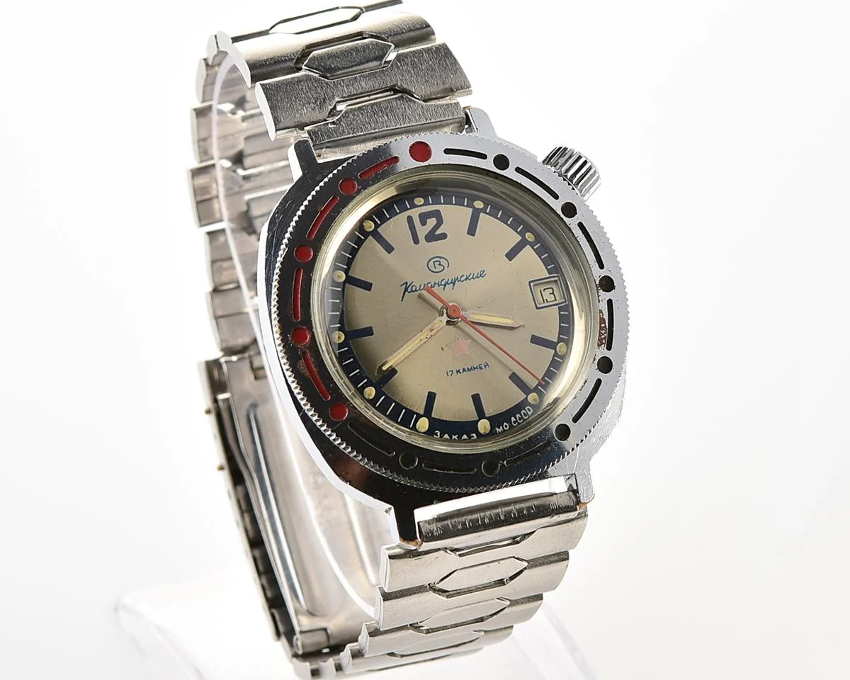Soviet Vostok Komandirskie limited series watch - "Zakaz MO CCCP"!