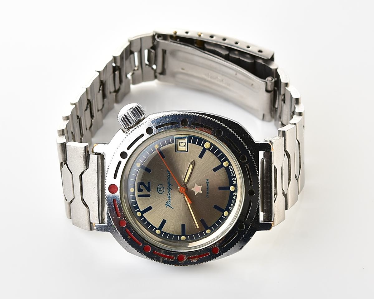 Soviet Vostok Komandirskie limited series watch - "Zakaz MO CCCP"!