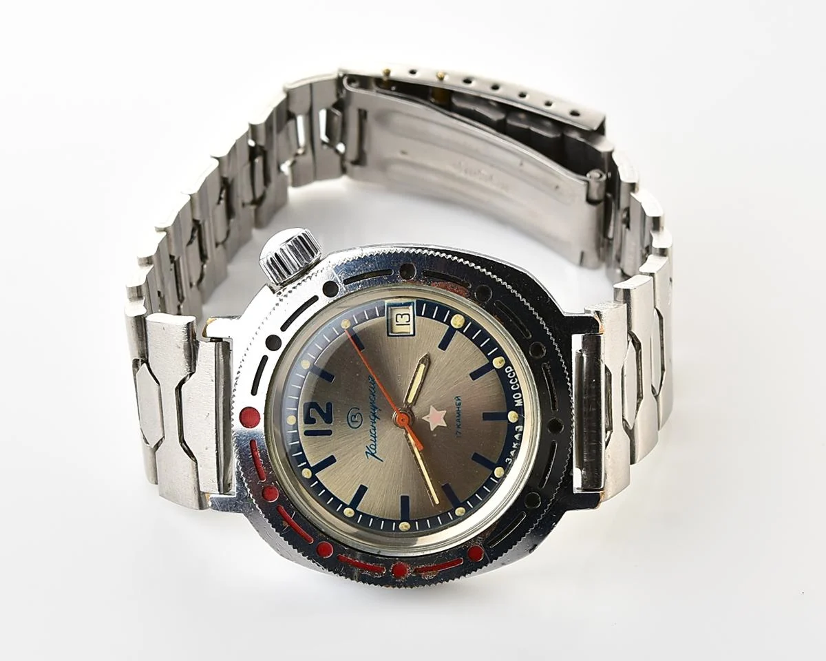 Soviet Vostok Komandirskie limited series watch - "Zakaz MO CCCP"!
