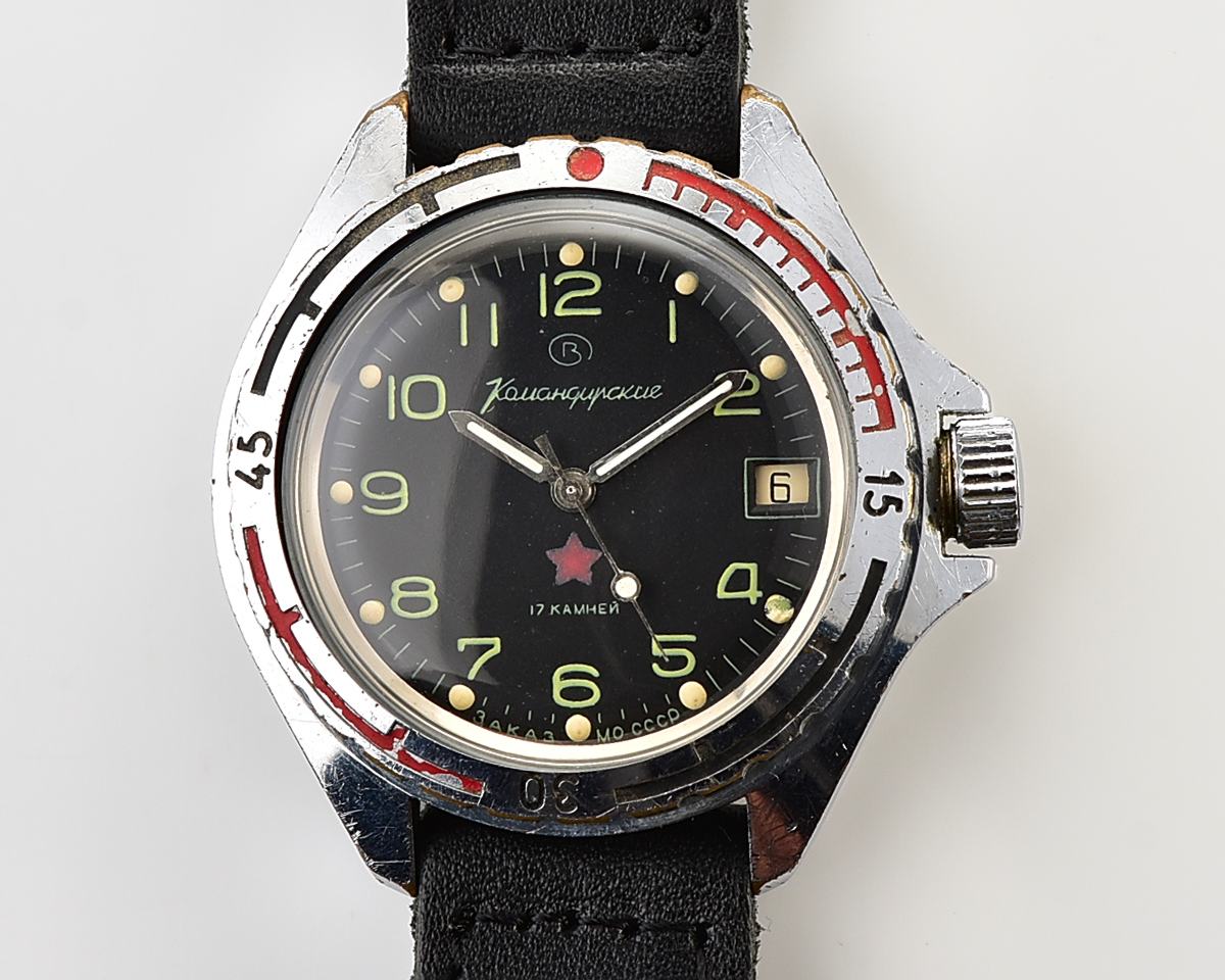 Soviet Vostok Komandirskie limited series watch - "Zakaz MO CCCP"!