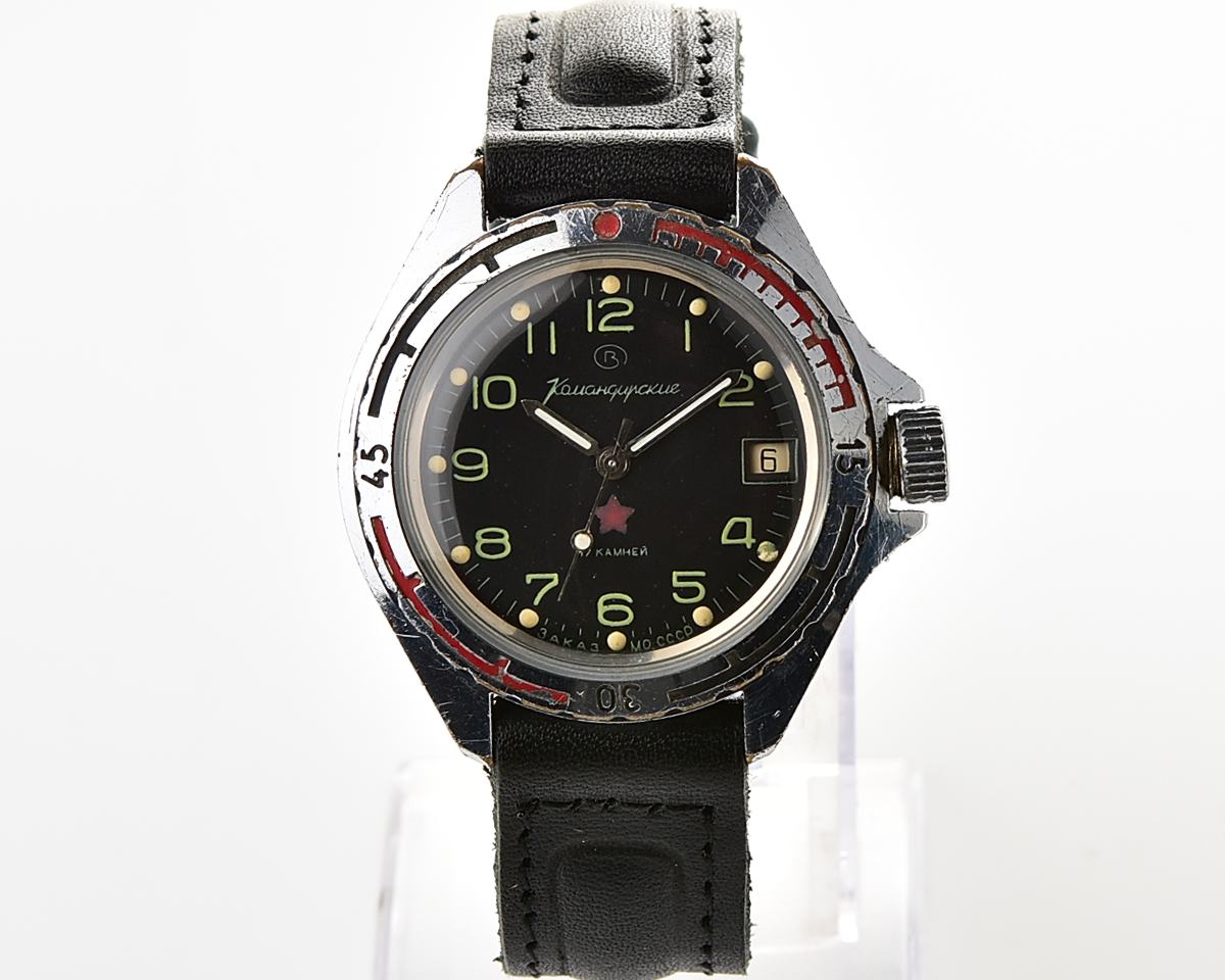 Soviet Vostok Komandirskie limited series watch - "Zakaz MO CCCP"!