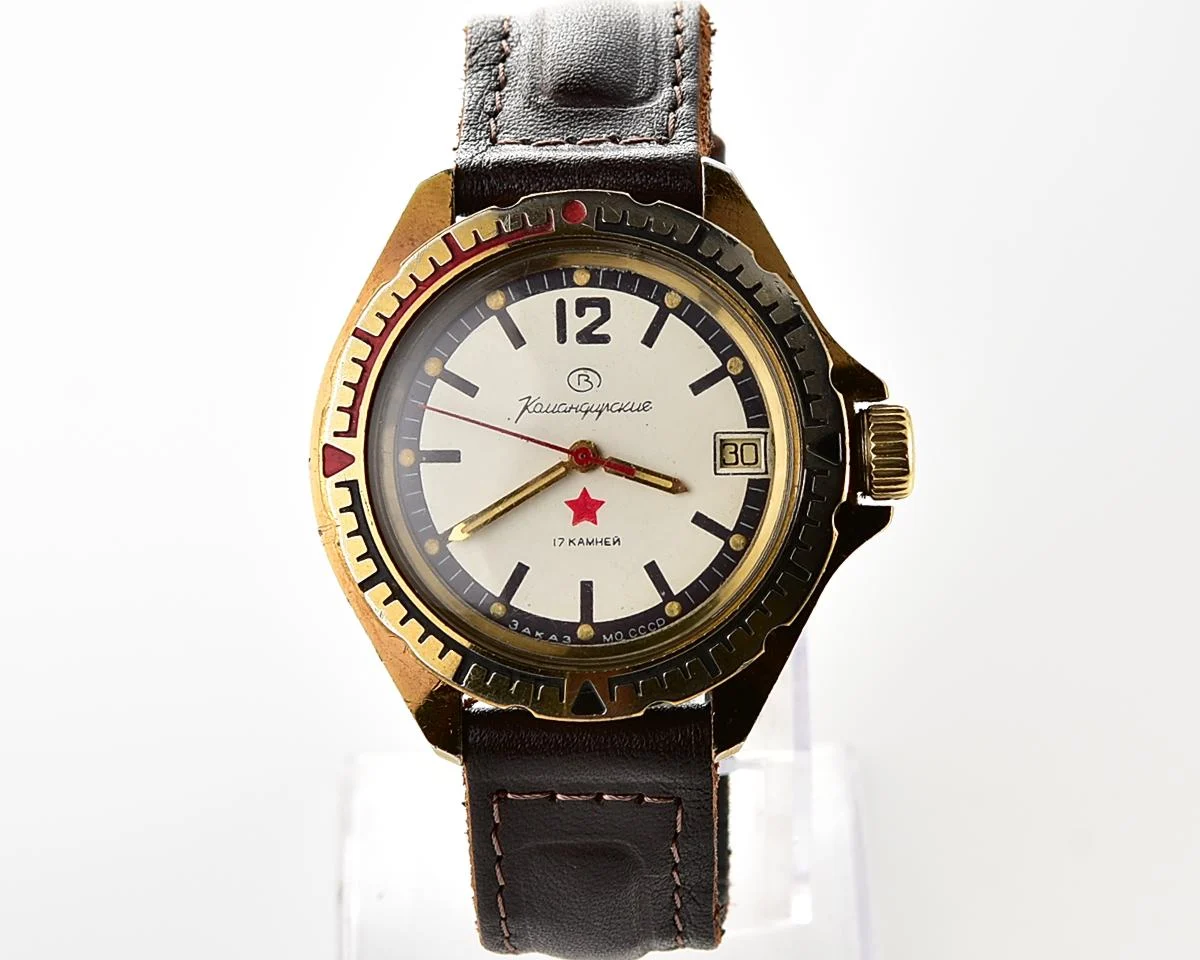 Soviet Vostok Komandirskie limited series watch - "Zakaz MO CCCP"!
