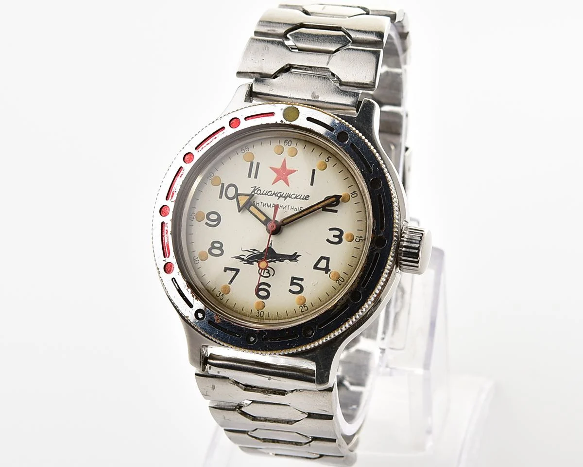 Soviet Vostok Amphibia mechanical watch – Komandirskie Submarine!