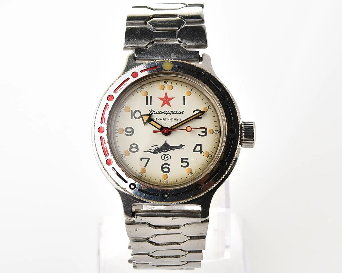 Soviet Vostok Amphibia mechanical watch – Komandirskie Submarine!