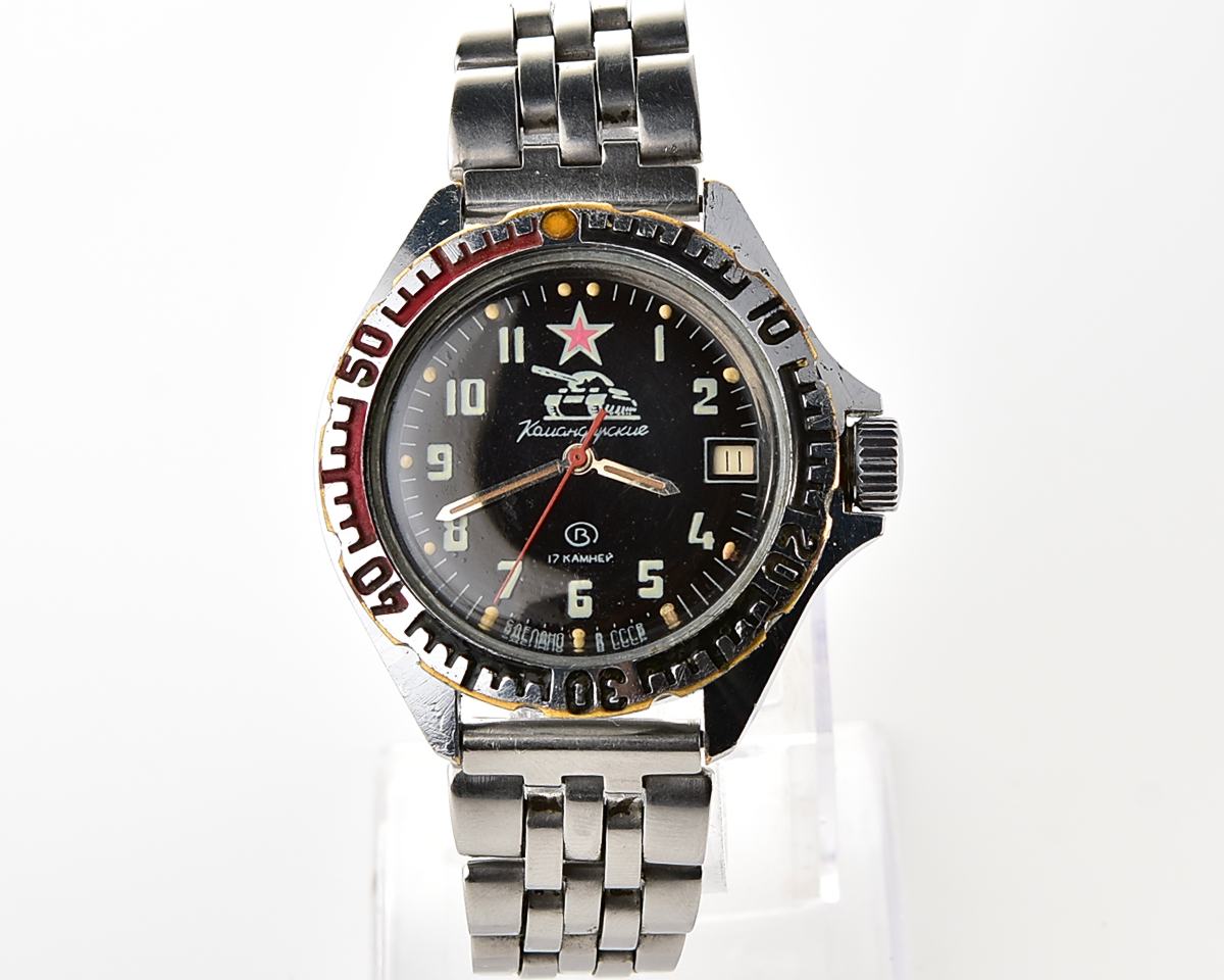 Vostok Komandirskie TANK mechanical watch limited series – “Zakaz MO CCCP”