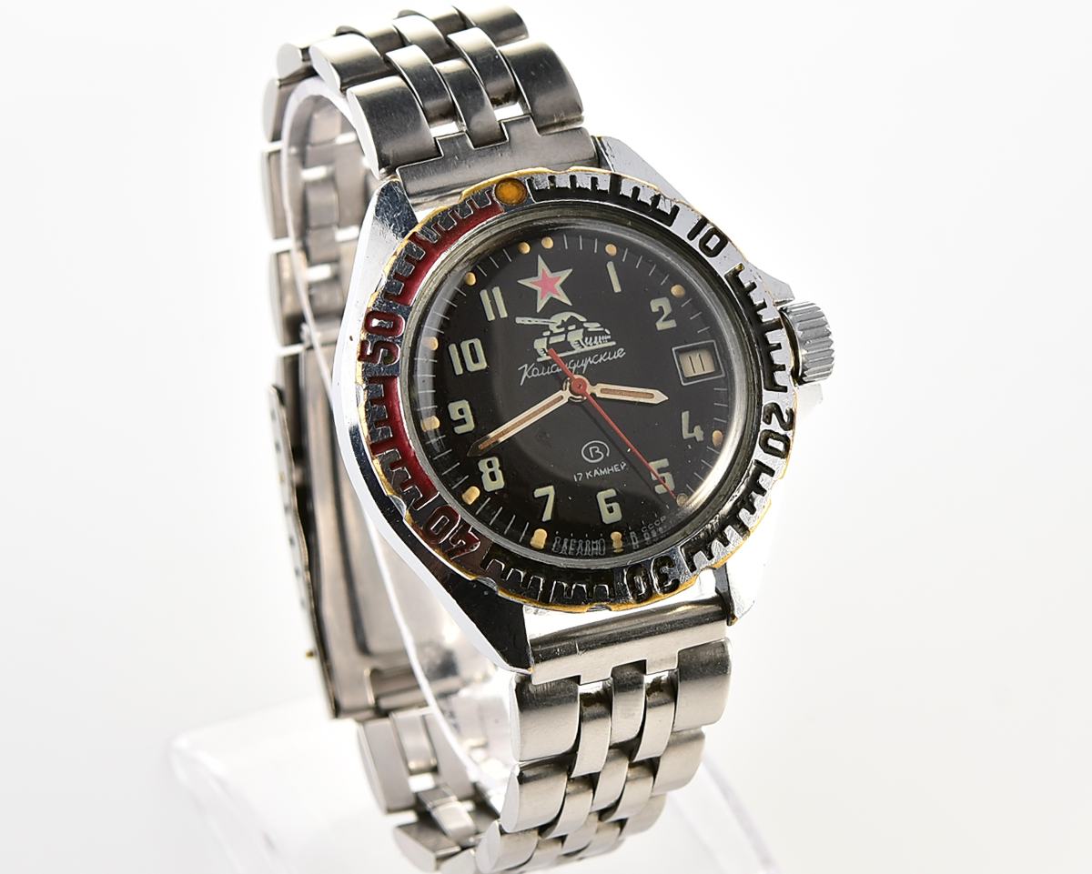 Vostok Komandirskie TANK mechanical watch limited series – “Zakaz MO CCCP”
