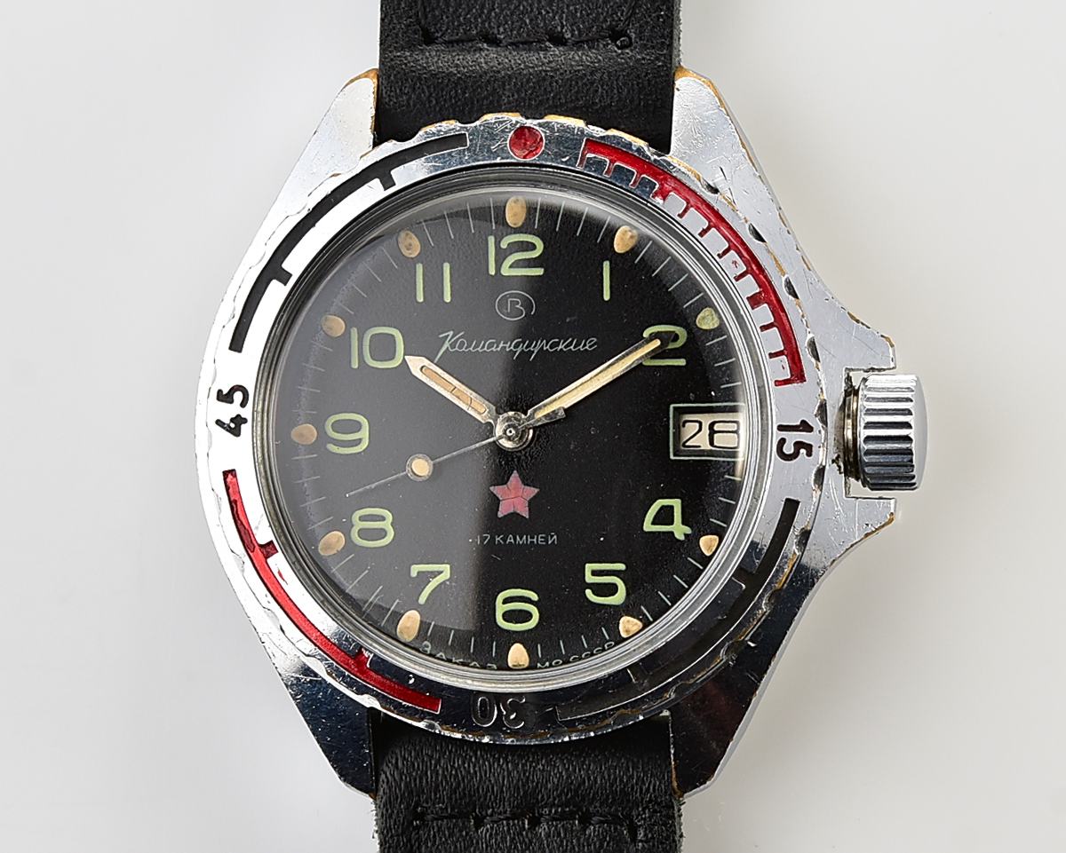 Soviet Vostok Komandirskie limited series watch - "Zakaz MO CCCP"!