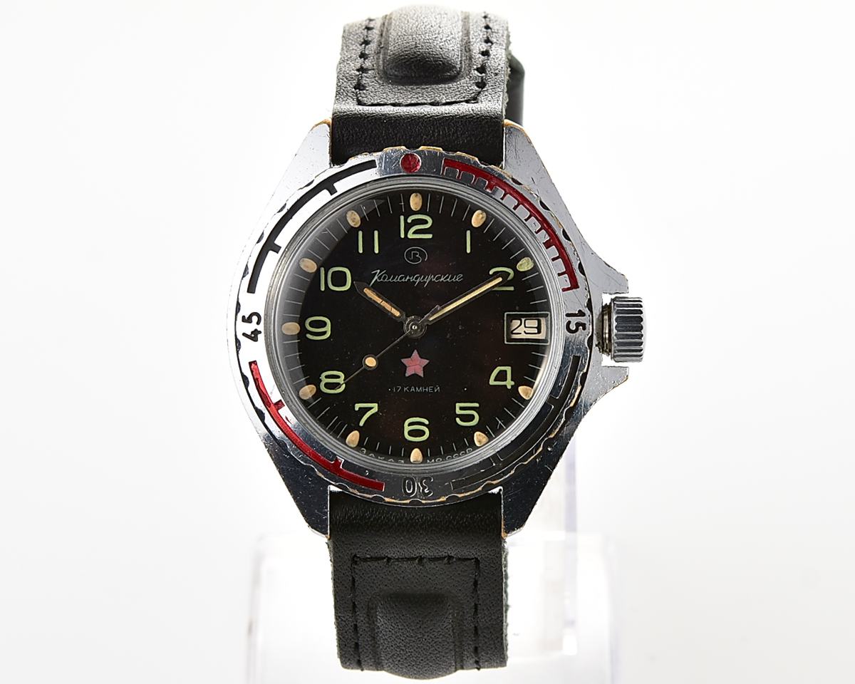 Soviet Vostok Komandirskie limited series watch - "Zakaz MO CCCP"!