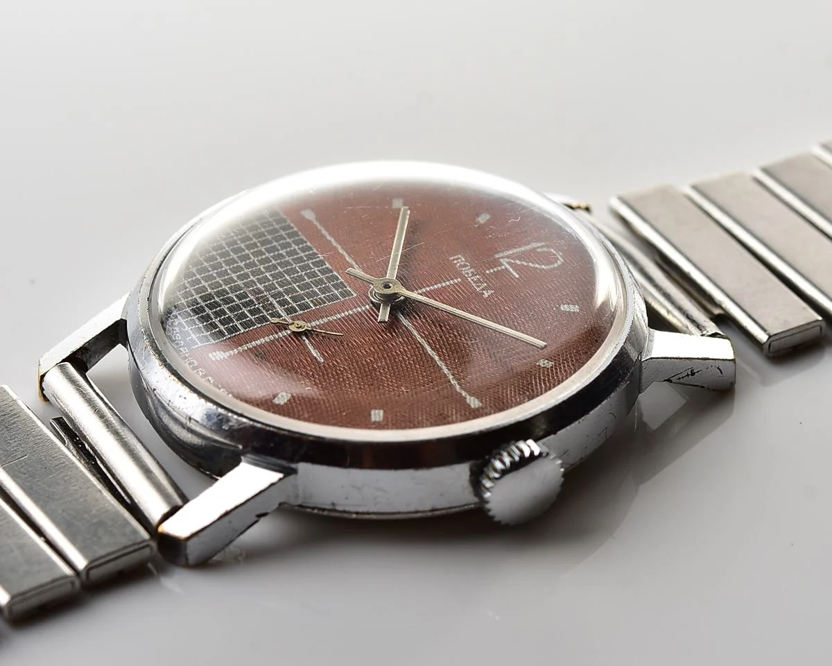 Soviet Pobeda vintage mechanical wristwatch