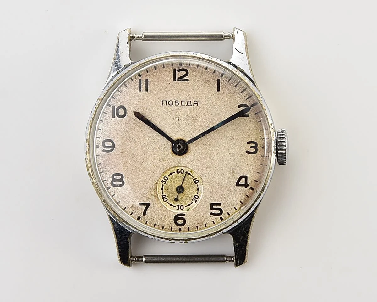 Soviet mechanical Pobeda watch, ChChZ, 3rd quarter of 1954!