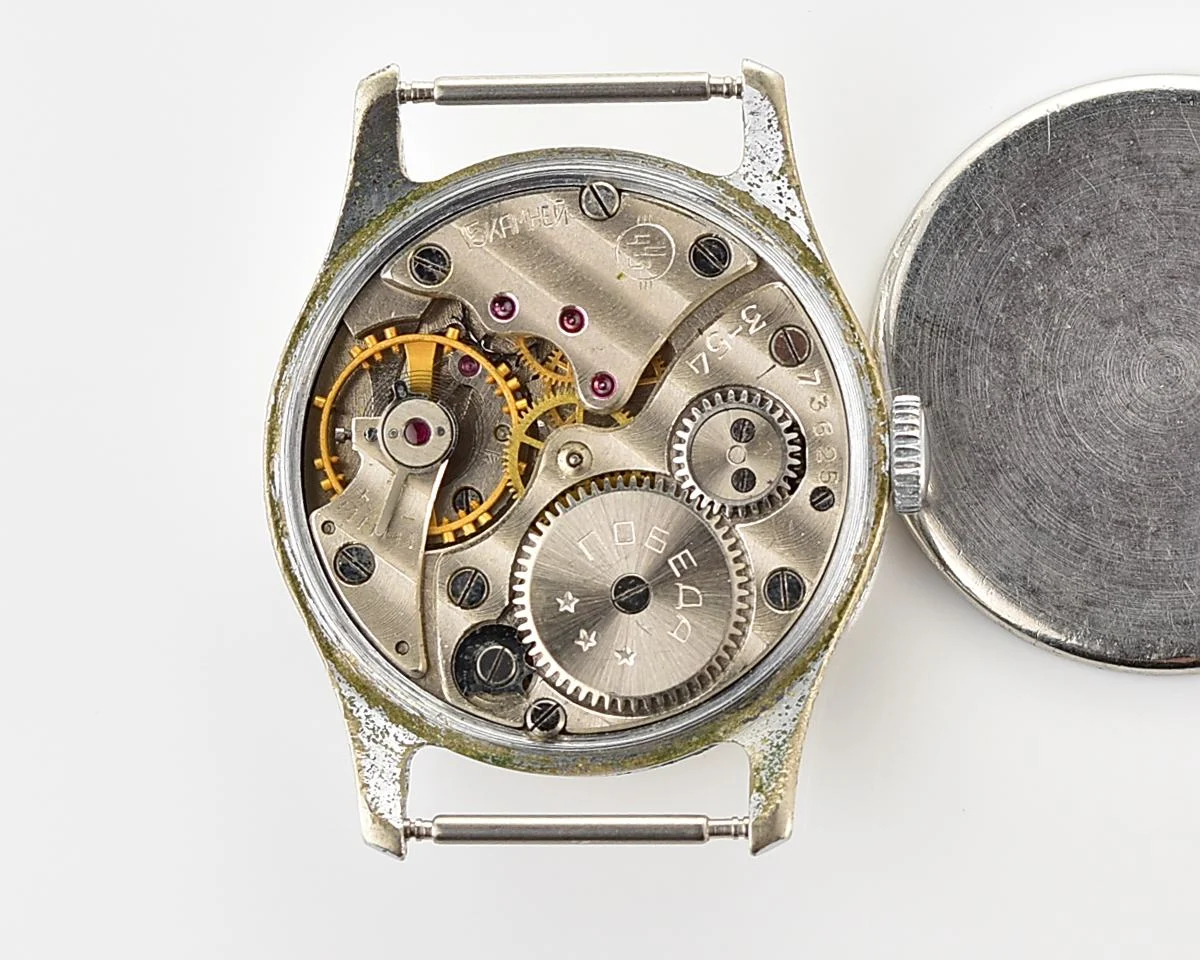 Soviet mechanical Pobeda watch, ChChZ, 3rd quarter of 1954!