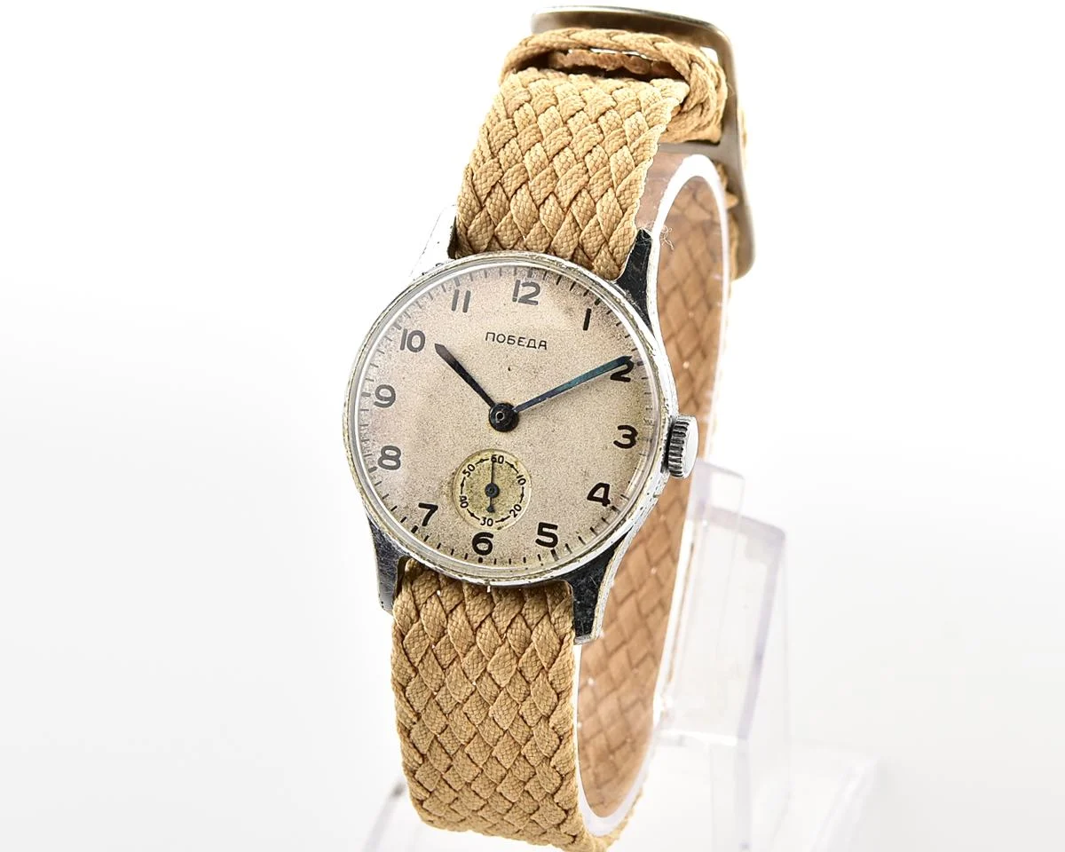 Soviet mechanical Pobeda watch, ChChZ, 3rd quarter of 1954!