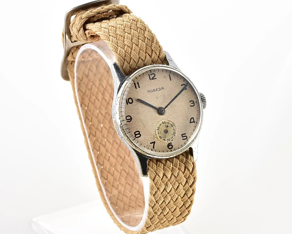 Soviet mechanical Pobeda watch, ChChZ, 3rd quarter of 1954!