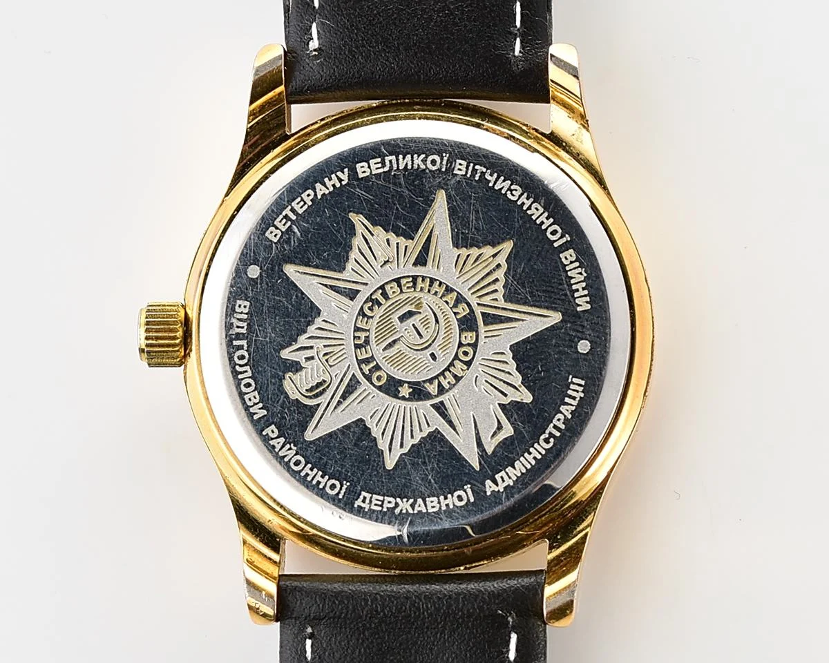 🇺🇦Ukrainian made Poljot (Kleynod) wristwatch - gift to veteran of WW2