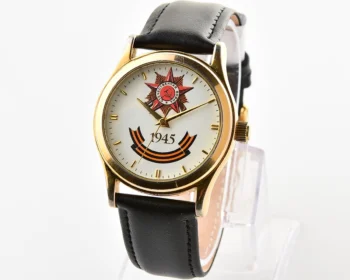 🇺🇦Ukrainian made Poljot (Kleynod) wristwatch - gift to veteran of WW2