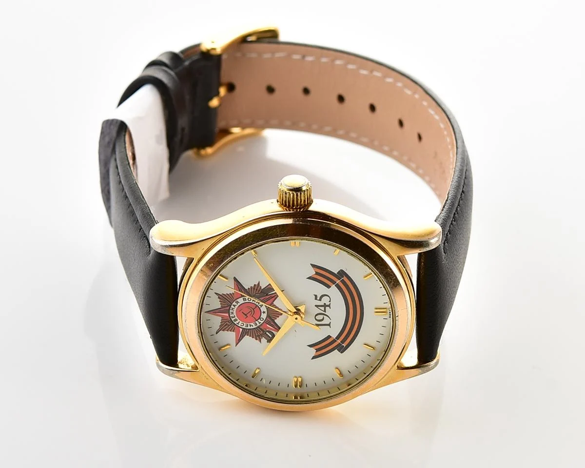 🇺🇦Ukrainian made Poljot (Kleynod) wristwatch - gift to veteran of WW2