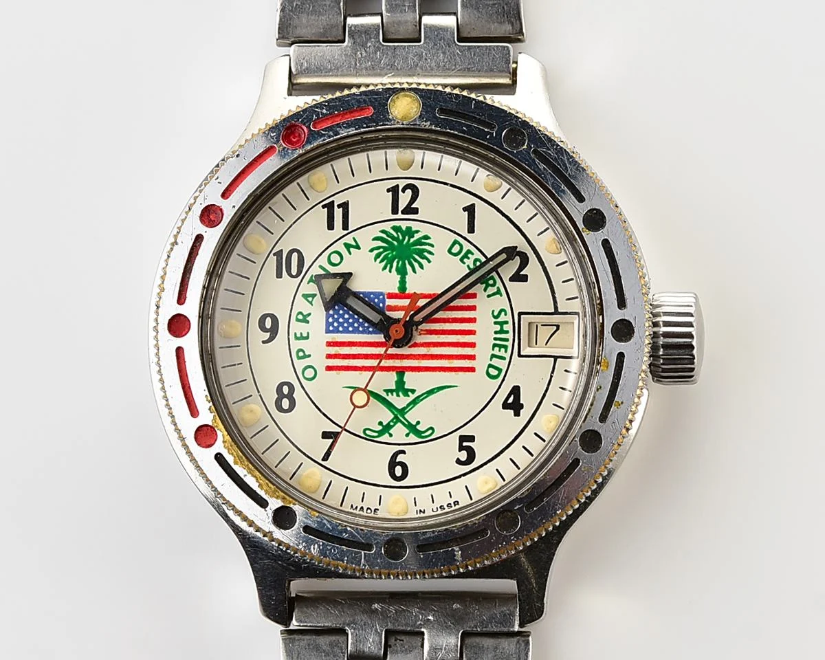 Vostok Amphibia Operation Desert Shield mechanical wristwatch