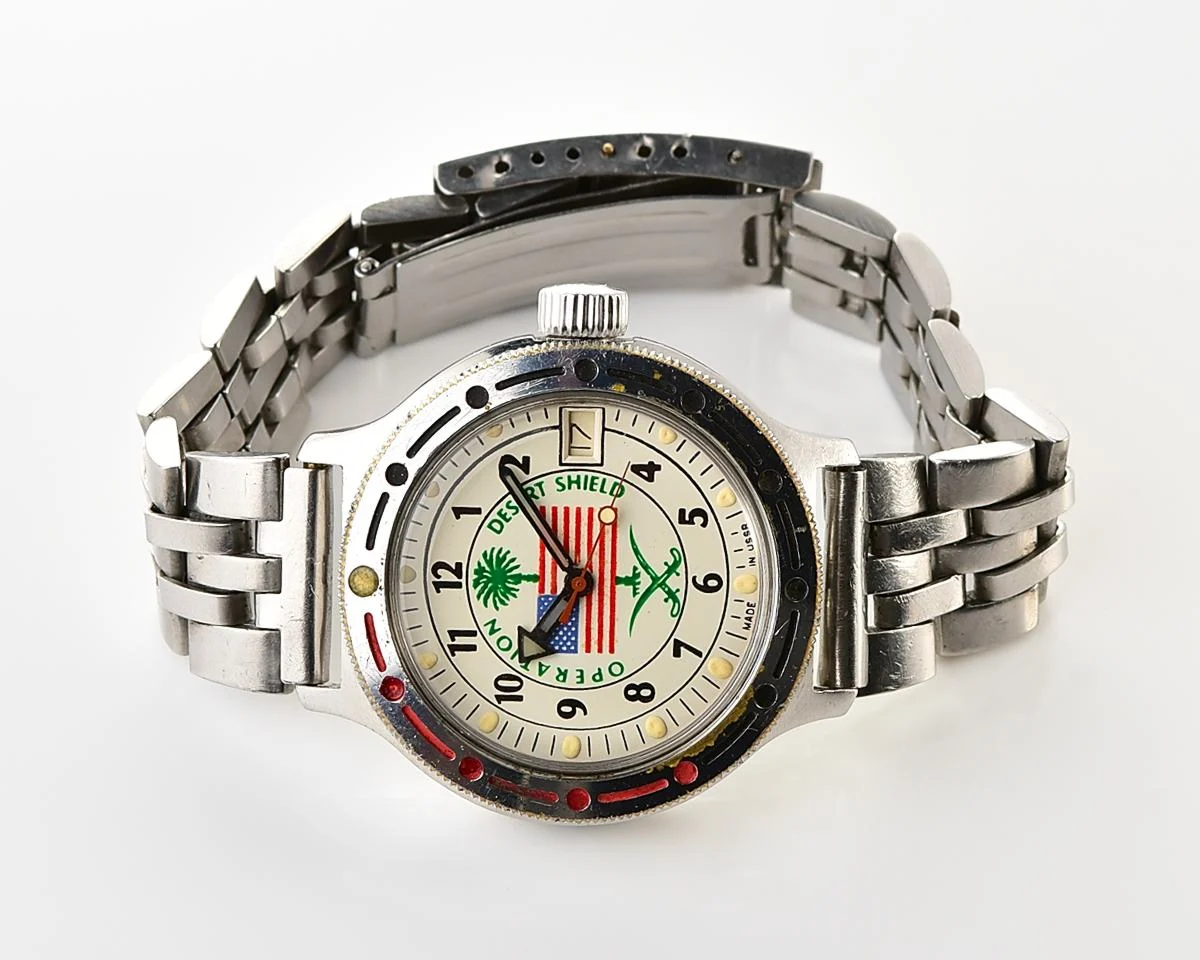 Vostok Amphibia Operation Desert Shield mechanical wristwatch