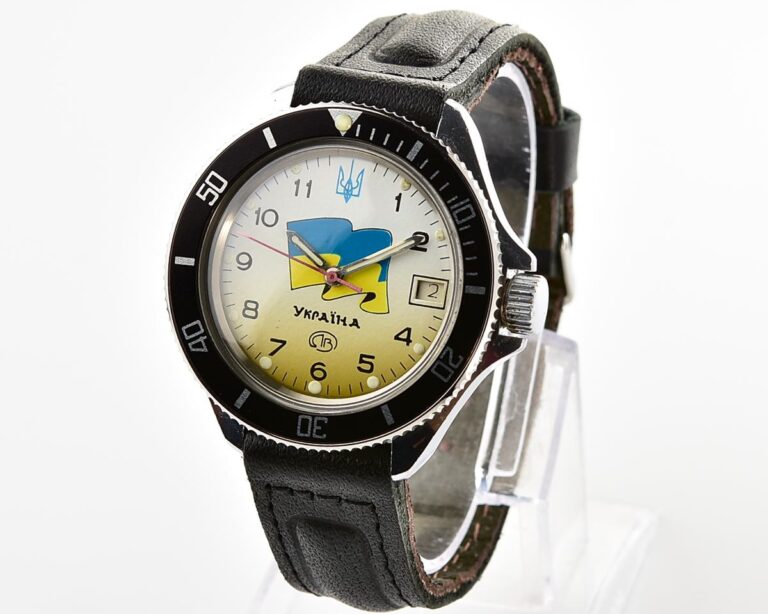 Vostok Komandirskie watch with flag of 🇺🇦UKRAINE!