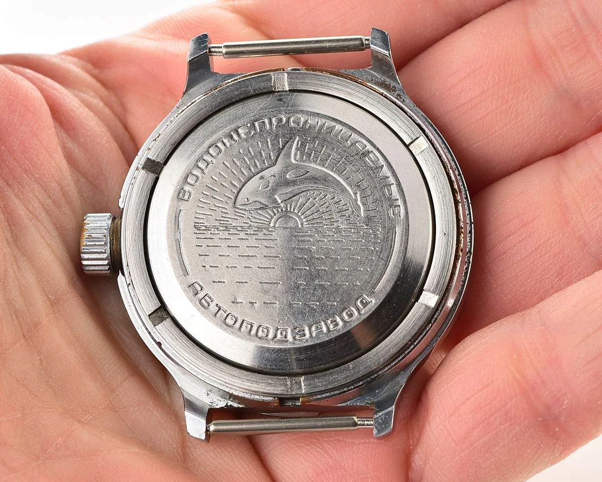 Vostok Amphibia with automatic self winding movement – Submarine captain!