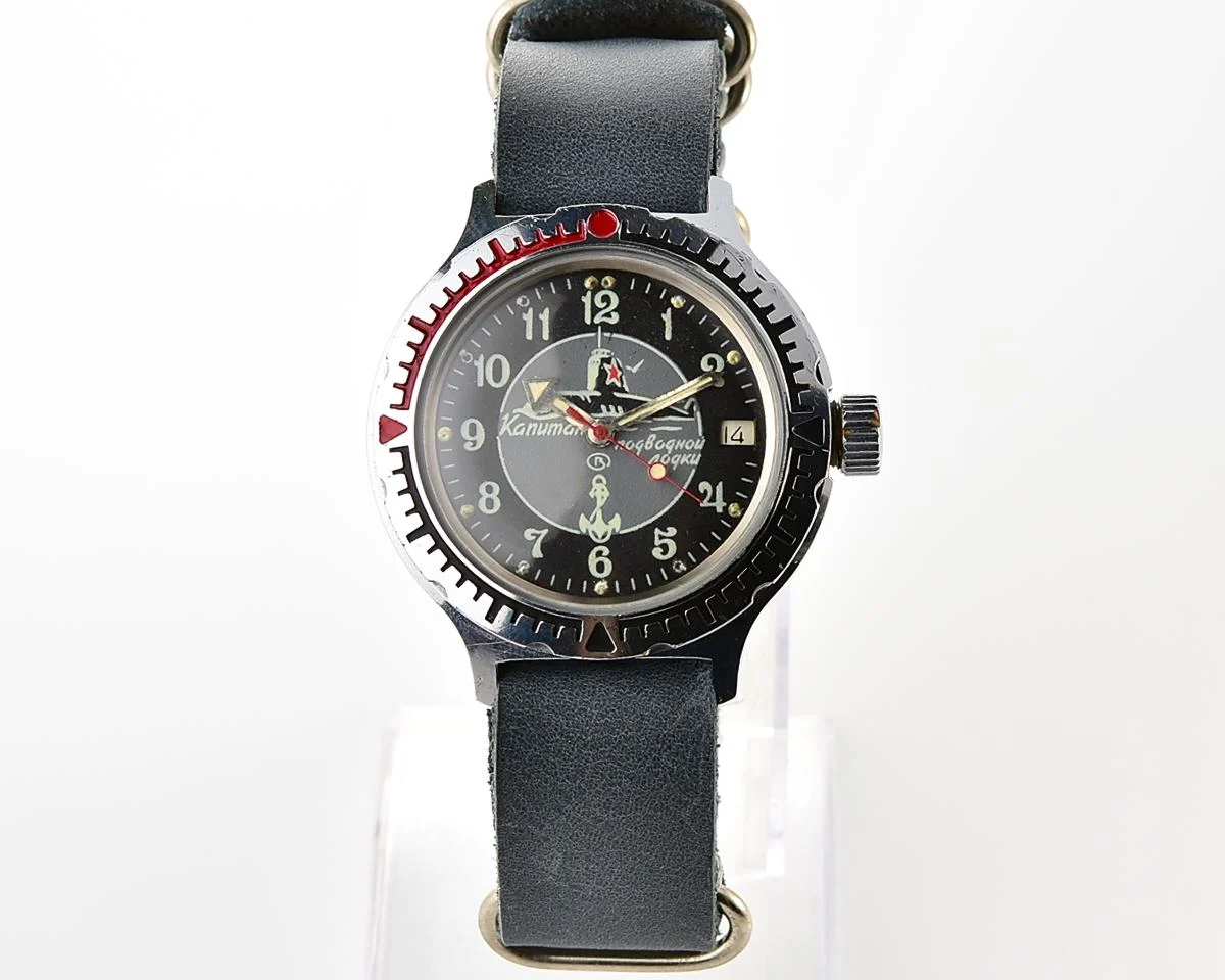 Vostok Amphibia with automatic self winding movement – Submarine captain!