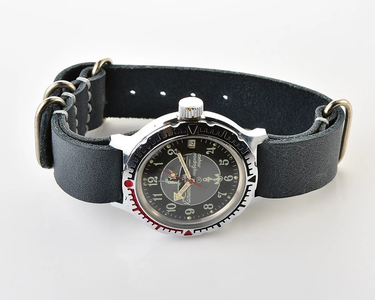 Vostok Amphibia with automatic self winding movement – Submarine captain!