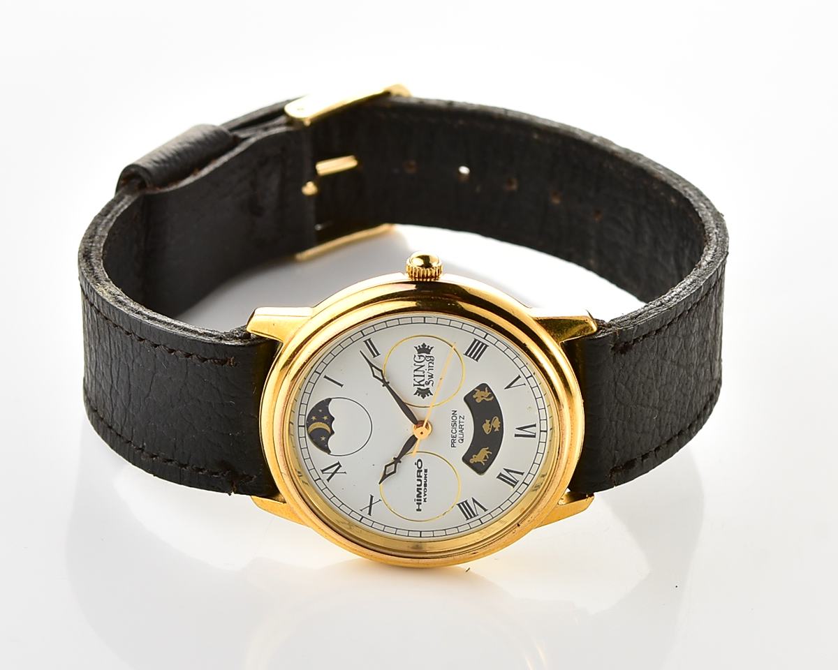 Vintage Himuro Kyosuke “King Swing” Fan Club – Moonphase & Zodiac Quartz from the early 1990s