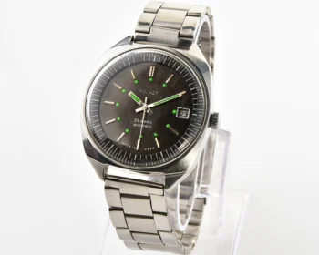 Poljot "55G"(Aeroflot) automatic mechanical watch in stainless steel body