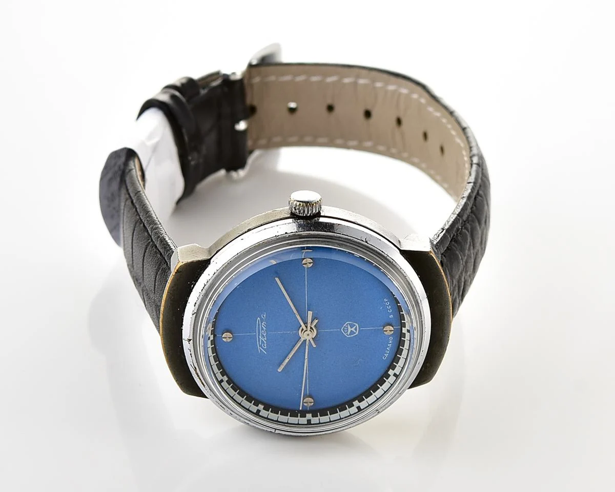 Soviet Raketa vintage mechanical wristwatch