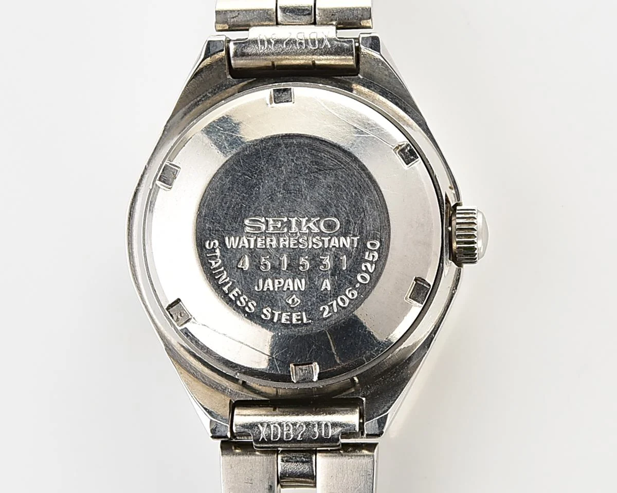 Vintage Seiko 5 "Cut Glass" Turquoise Blue Dial Day-Date Automatic from May 1974