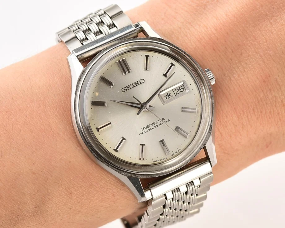 Vintage Seiko Business-A 8346-9010, 27 Jewels Automatic JDM, from