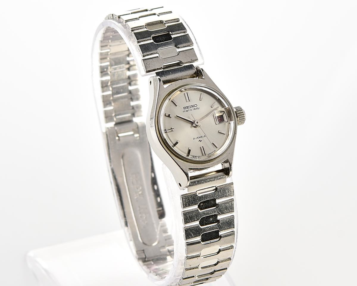 Vintage Seiko Matic Lady – Silver Dial Automatic fro ladies from May 1968