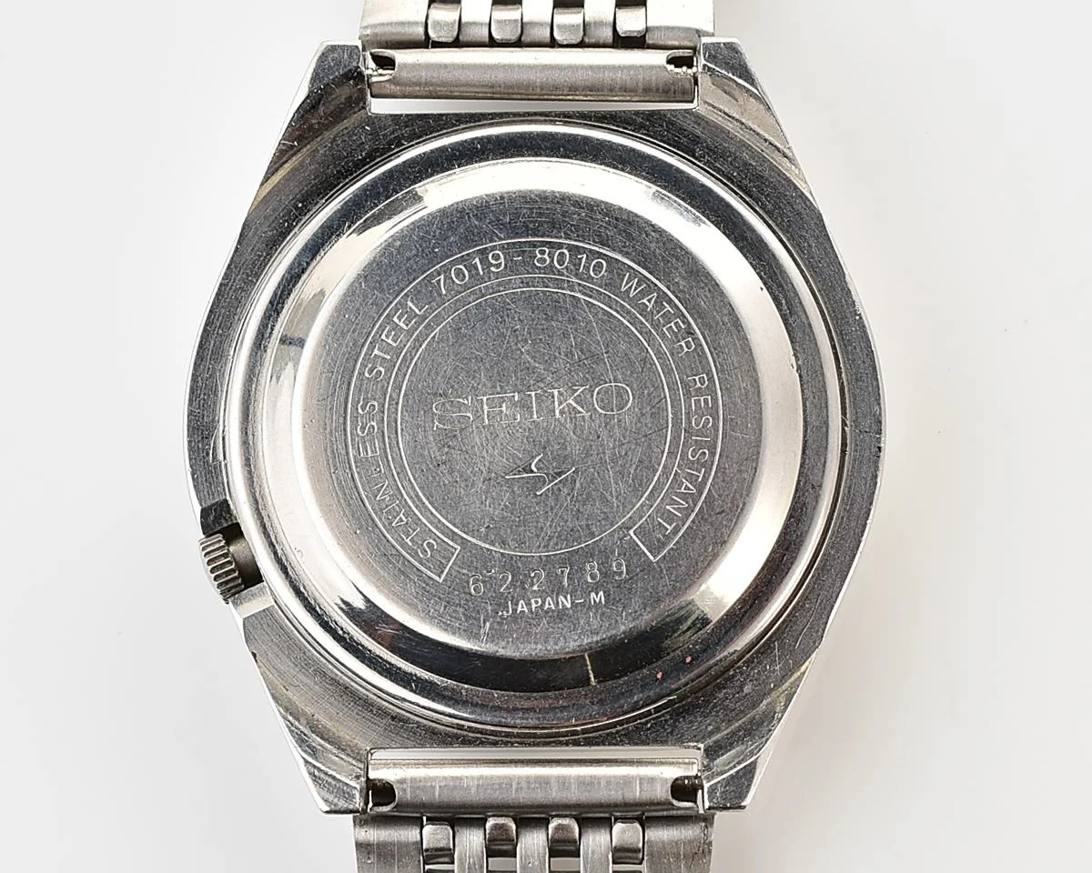 Vintage Seiko 5 Actus Automatic - Charcoal Sunburst JDM Classic, from February 1976