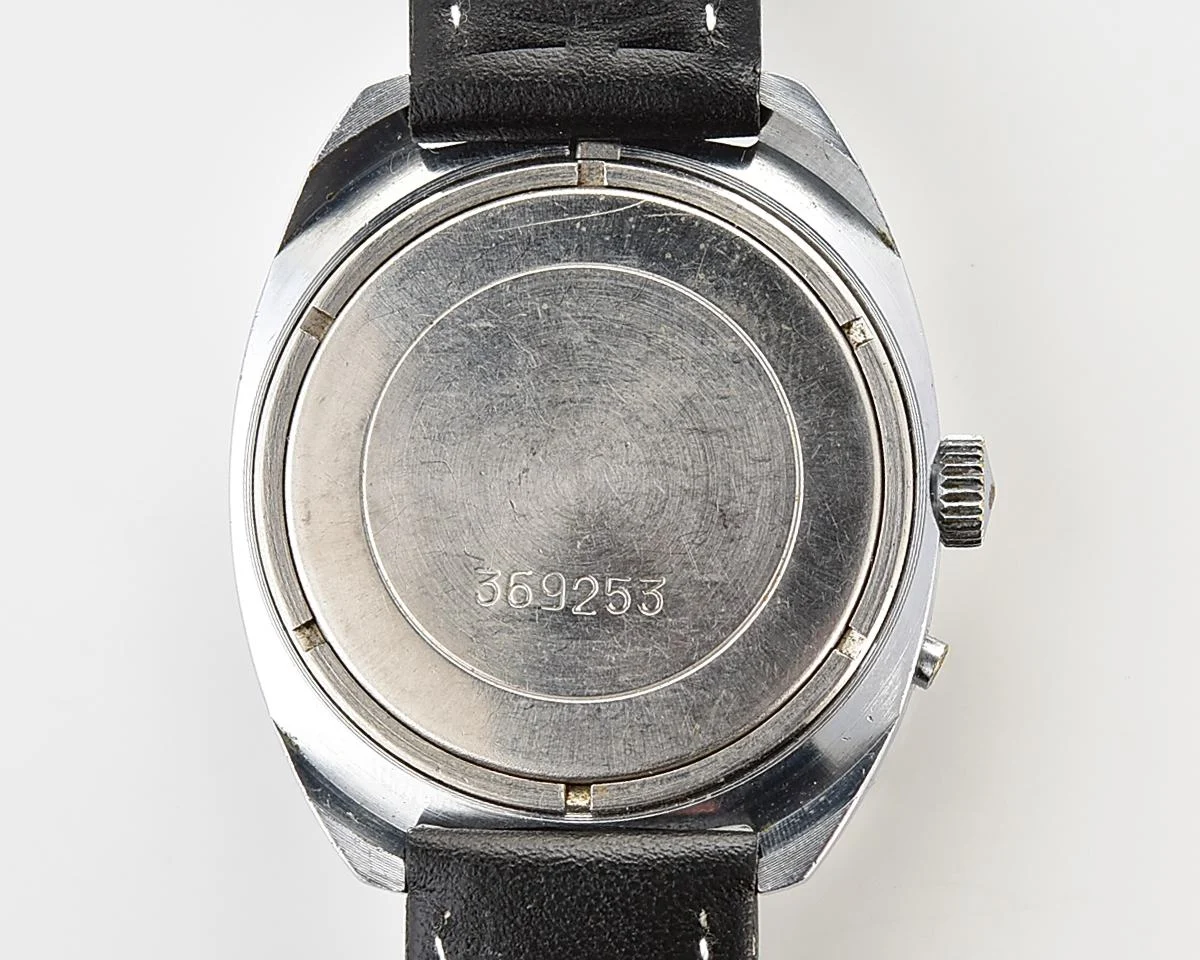 Excellent Soviet Slava vintage mechanical wristwatch with rare teal dial
